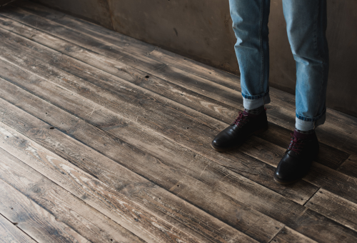 pub and bar floor man standing