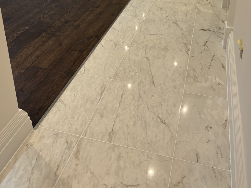 Marble floor restoration